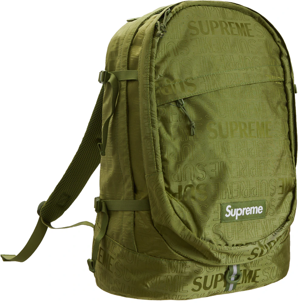 Supreme Backpack (Ss19) Olive - Ss19 Men'S - Us