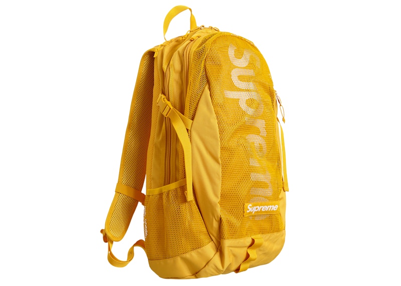 yellow supreme bookbag