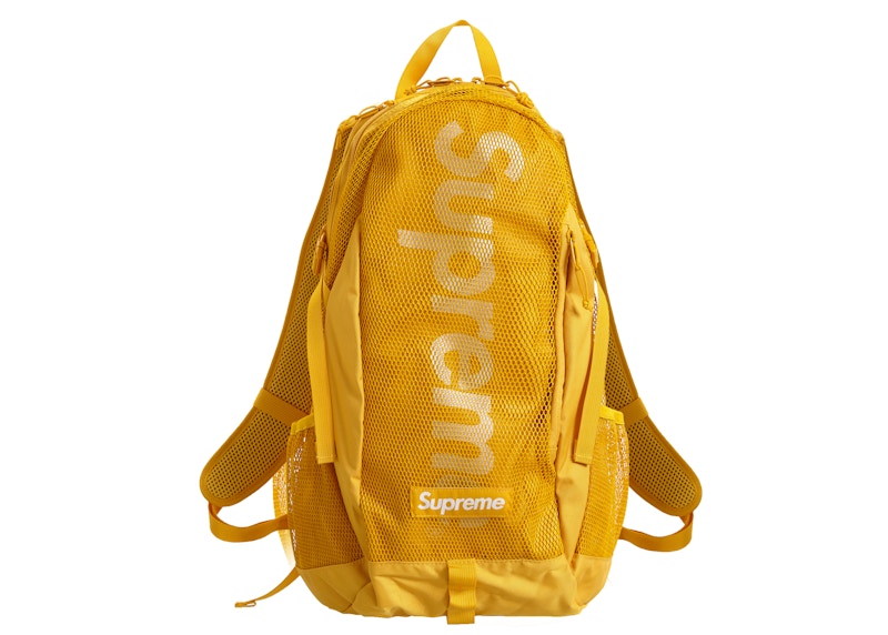 Supreme Backpack 幻カラー黄色 イエロー-