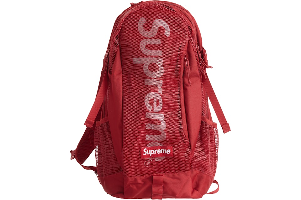 Supreme backpack black ss20 Clearance