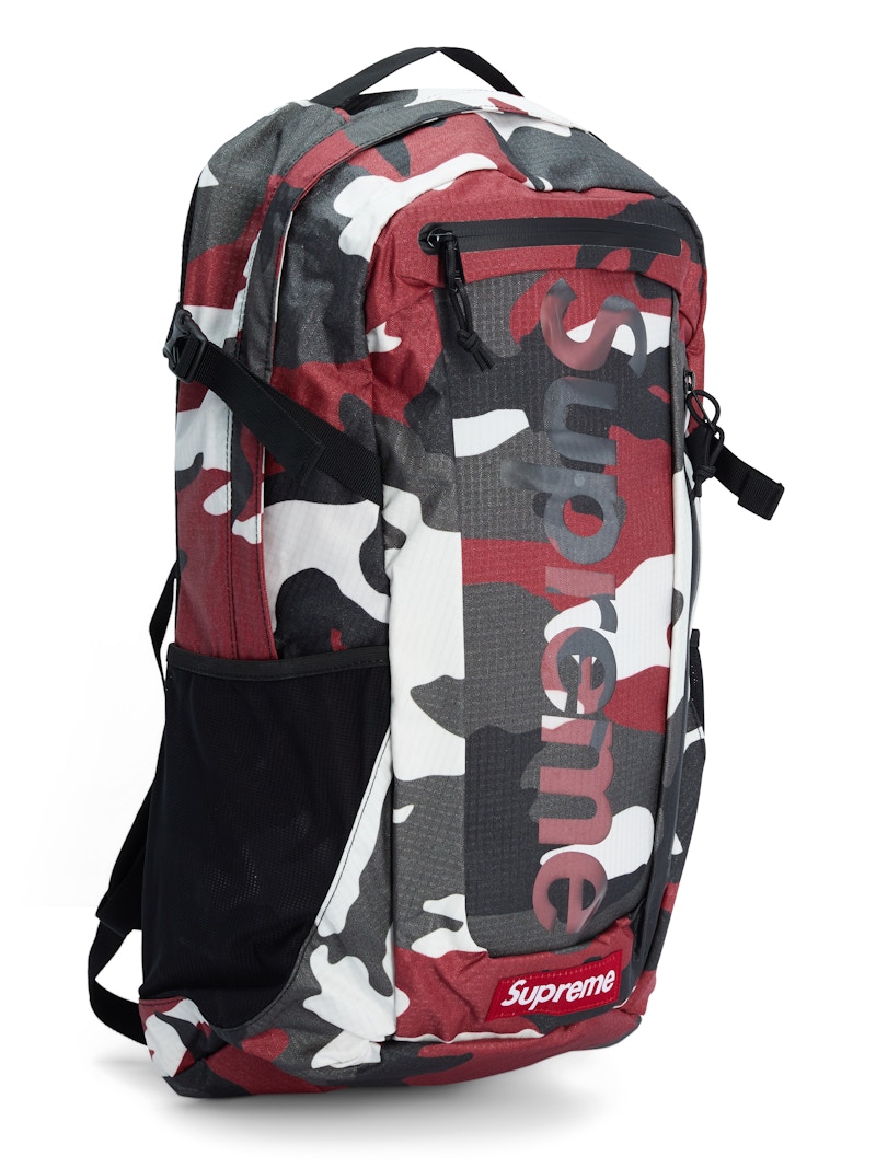 Supreme Backpack (SS21) Red Camo