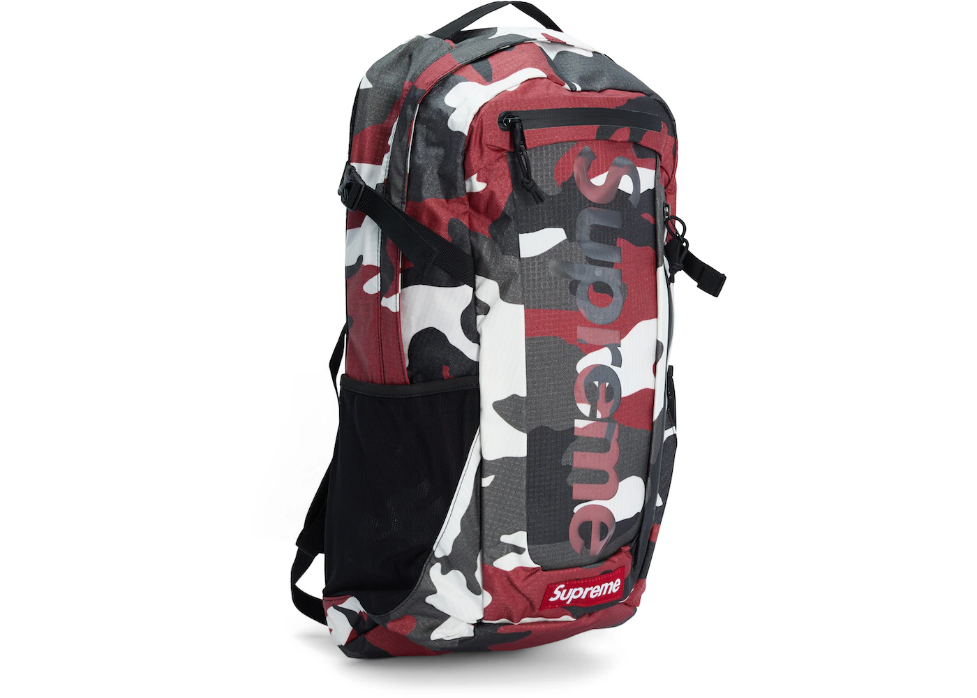 optocht vleet Op de een of andere manier Supreme Backpack (SS21) Red Camo - SS21 - US