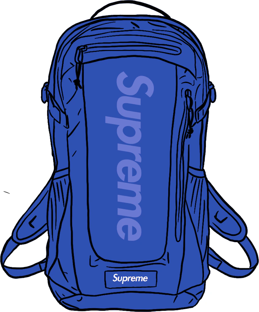 supreme backpack blue with rinestones｜TikTok Search