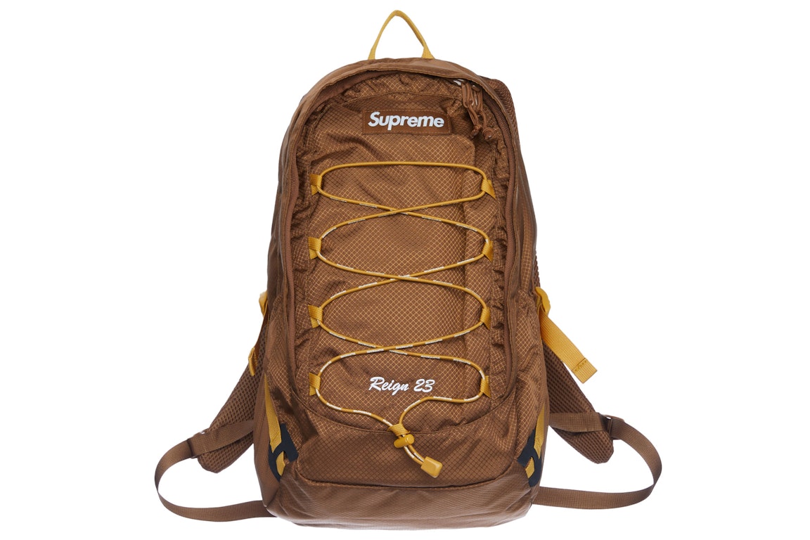 Pre-owned Supreme Backpack (ss22) Brown
