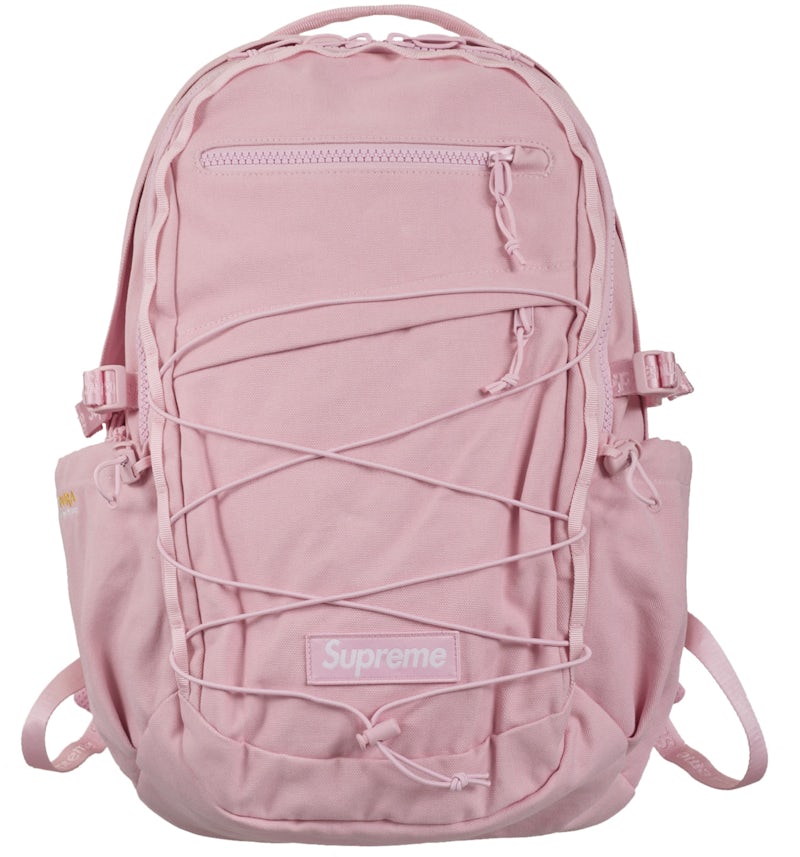 Supreme Logo Backpack (SS25) Light Pink SS25 GB