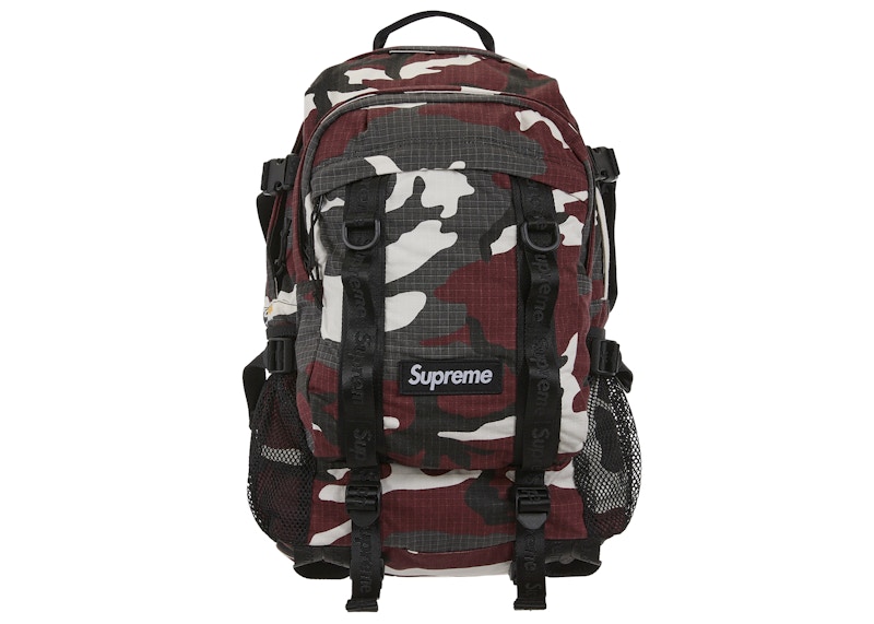 Supreme Logo Backpack (SS26) Red Camo - SS26 - US