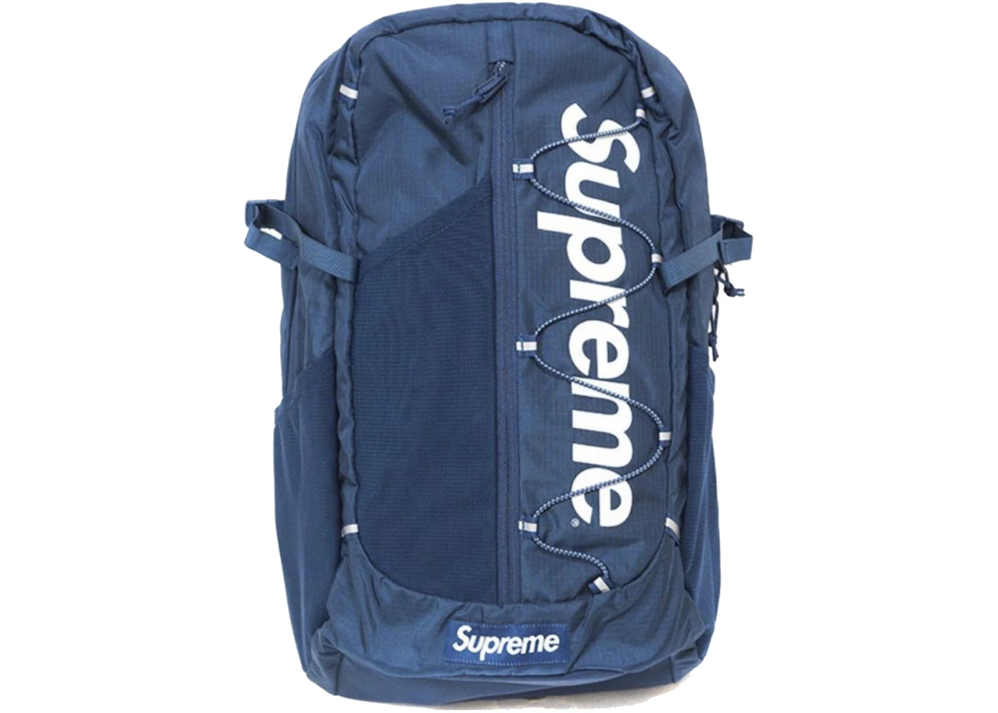 supreme backpack blue