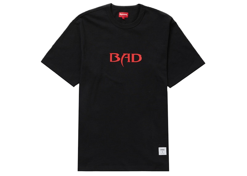 Supreme Upside Down Tee Black Men's - FW22 - US