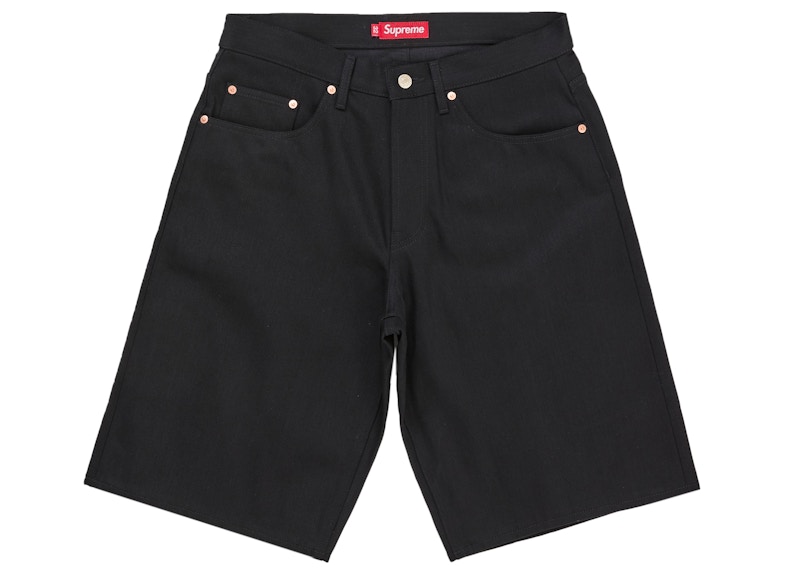 supreme baggy denim short black 34 デニム Supreme Baggy Denim Short (SS26) Black メンズ - SS26 - JP