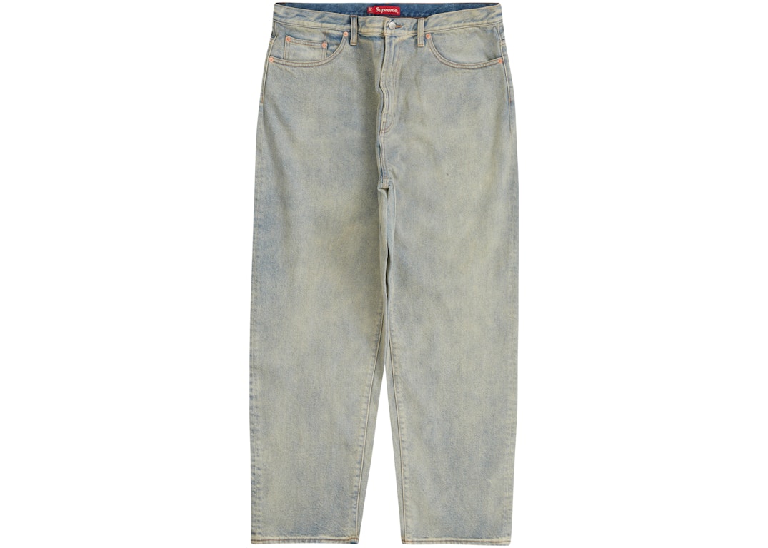 Pre-owned Supreme Baggy Jean Dirty Indigo