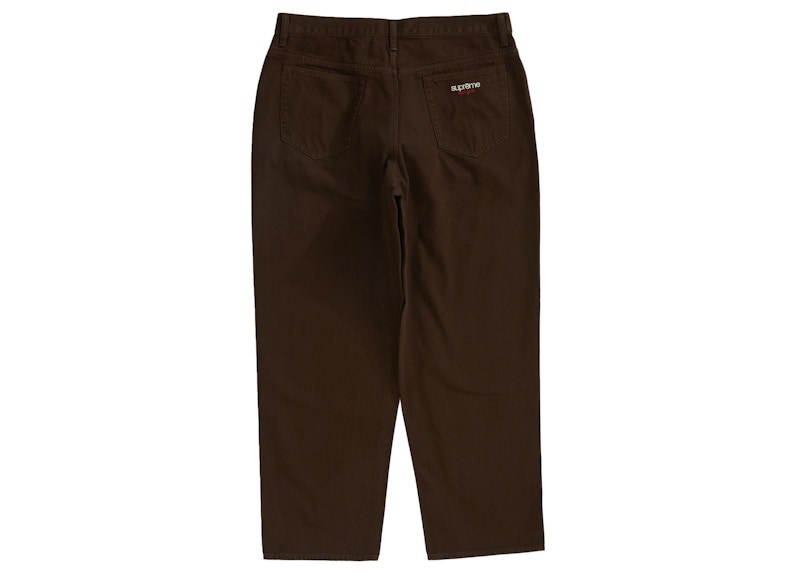 Supreme Baggy Jean (FW22) Brown Men's - FW22 - US