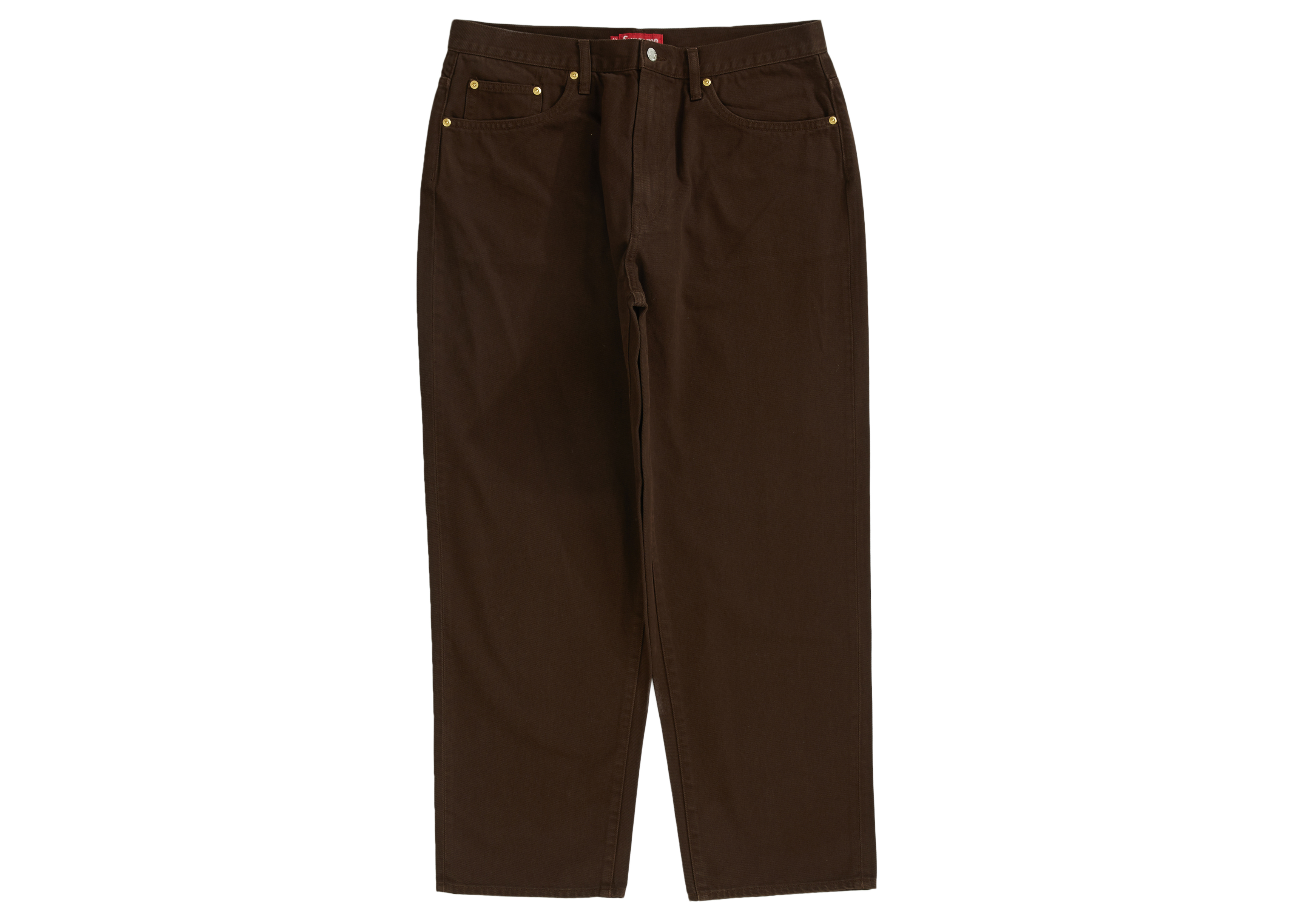 Supreme 22SS baggy pants brown 30