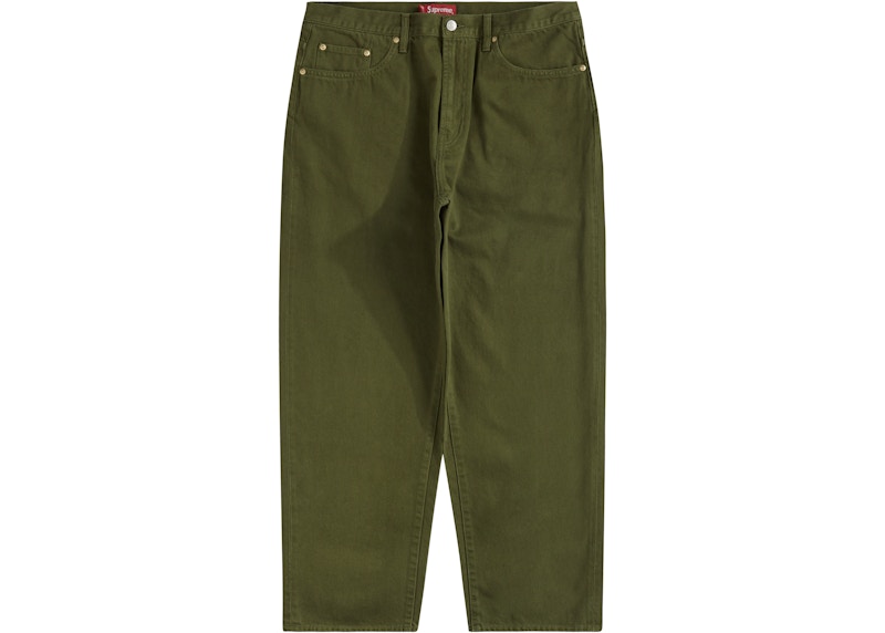 Supreme Baggy Jean (FW22) Green Men's - FW22 - US