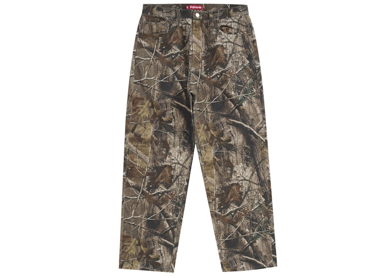 パンツ supreme camo baggy pants Buy Supreme Full Zip Baggy Warm Up Pant 'Tiger Camo