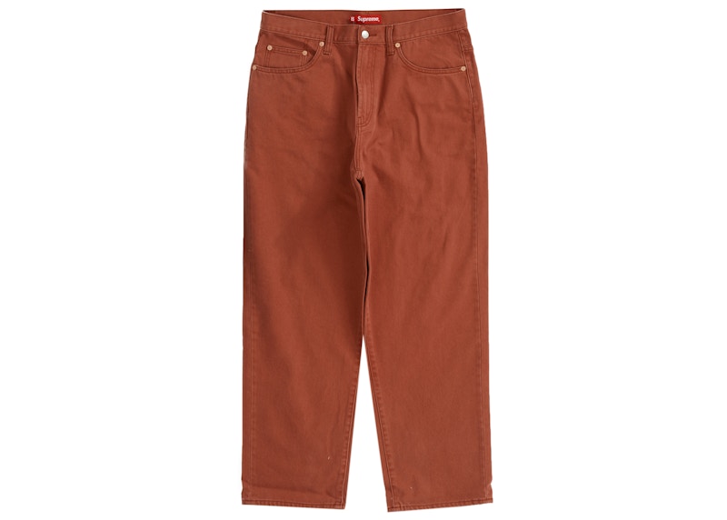 Supreme Baggy Jean Rust Men's - SS23 - US