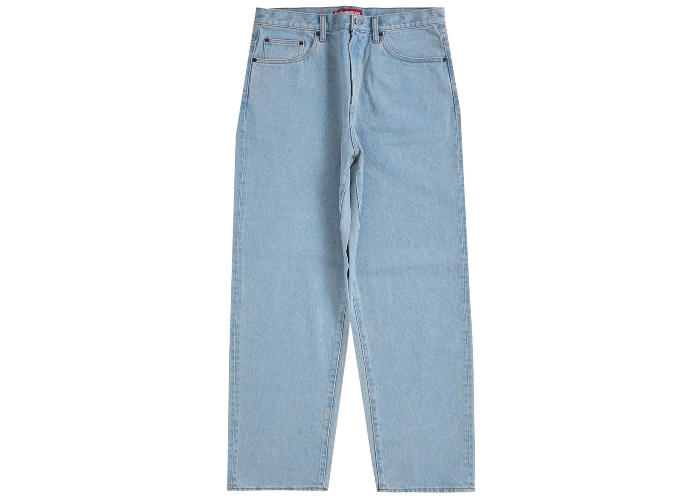 Supreme Baggy Jean Washed Indigo Men's - Permanent Collection - US