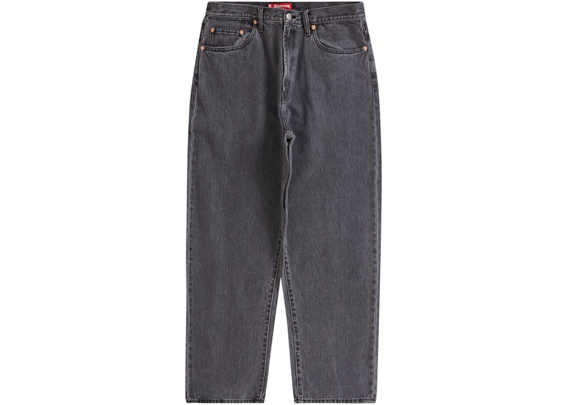 メンズSupreme Baggy Jean Washed Black 30サイズ