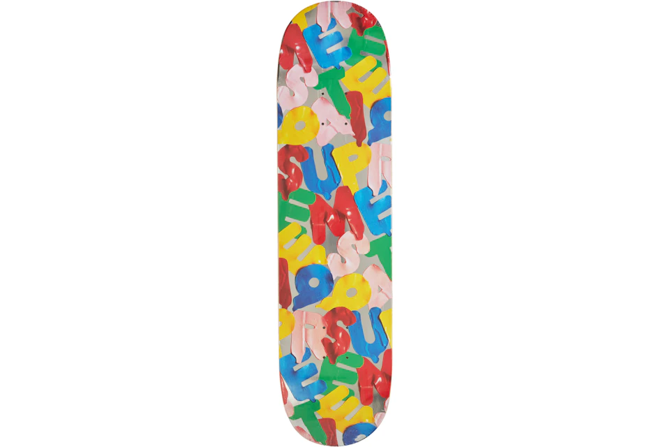 title As far as people are concerned Discriminatory Supreme Balloons Skateboard Deck Silver - FW20 - US