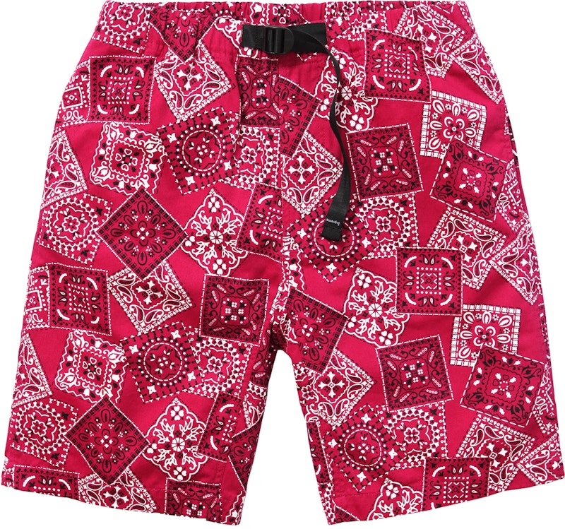 Supreme Bandana Belted Short Red Men's - SS15 - US