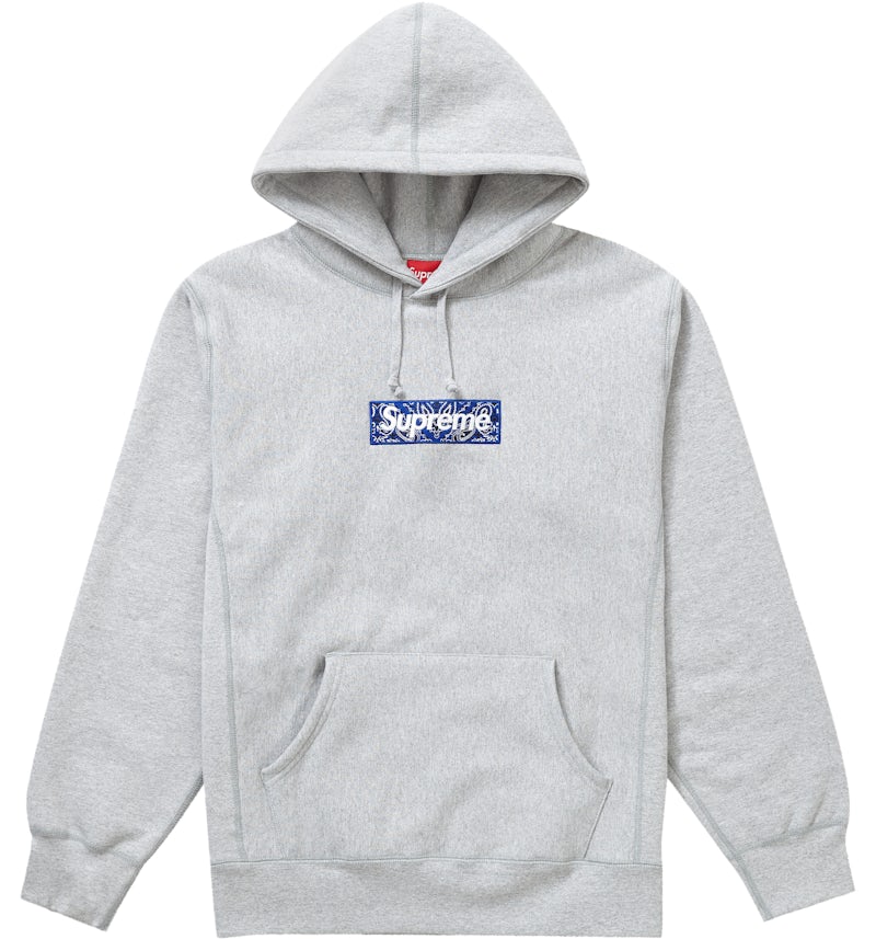 Supreme Box Logo Hoodie Heather Grey Supreme Box Supreme Hoodie