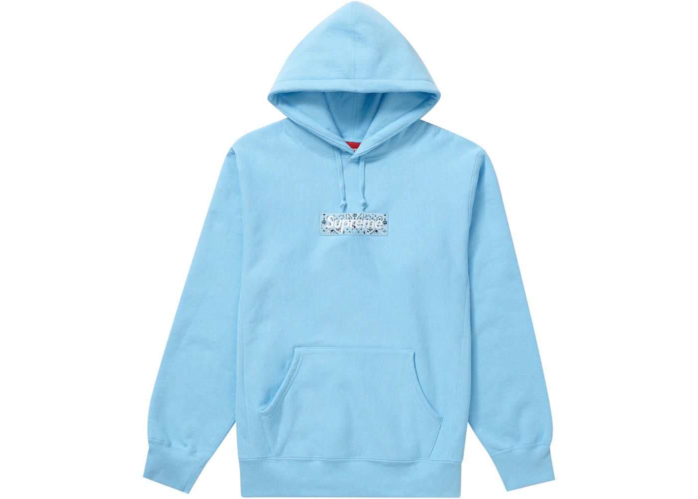 supreme hoodie blue