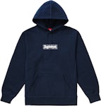 Supreme Bandana Box Logo Hooded Sweatshirt Light Blue Men's - FW19 - US
