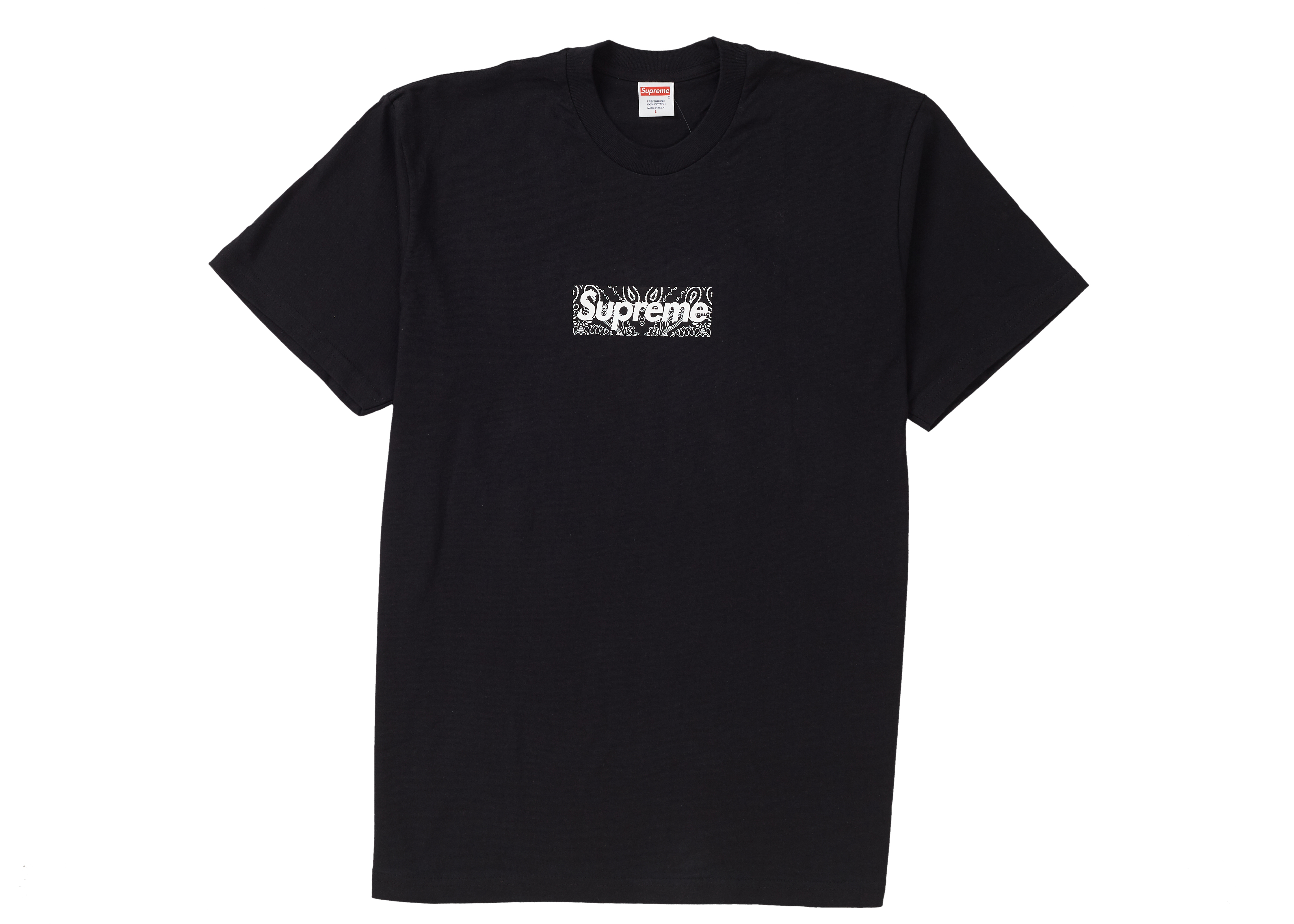 Supreme Bandana Box Logo Hooded Sweatshirt Black Flash Sales, SAVE 