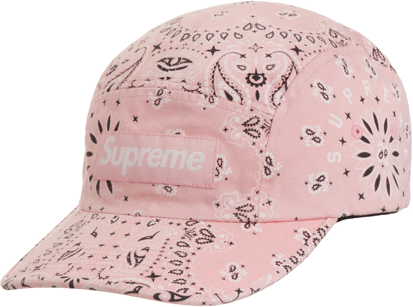 Supreme Bandana Bucket Hat Pink –