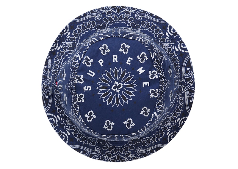 Supreme Bandana Crusher Navy Men's - SS21 - US