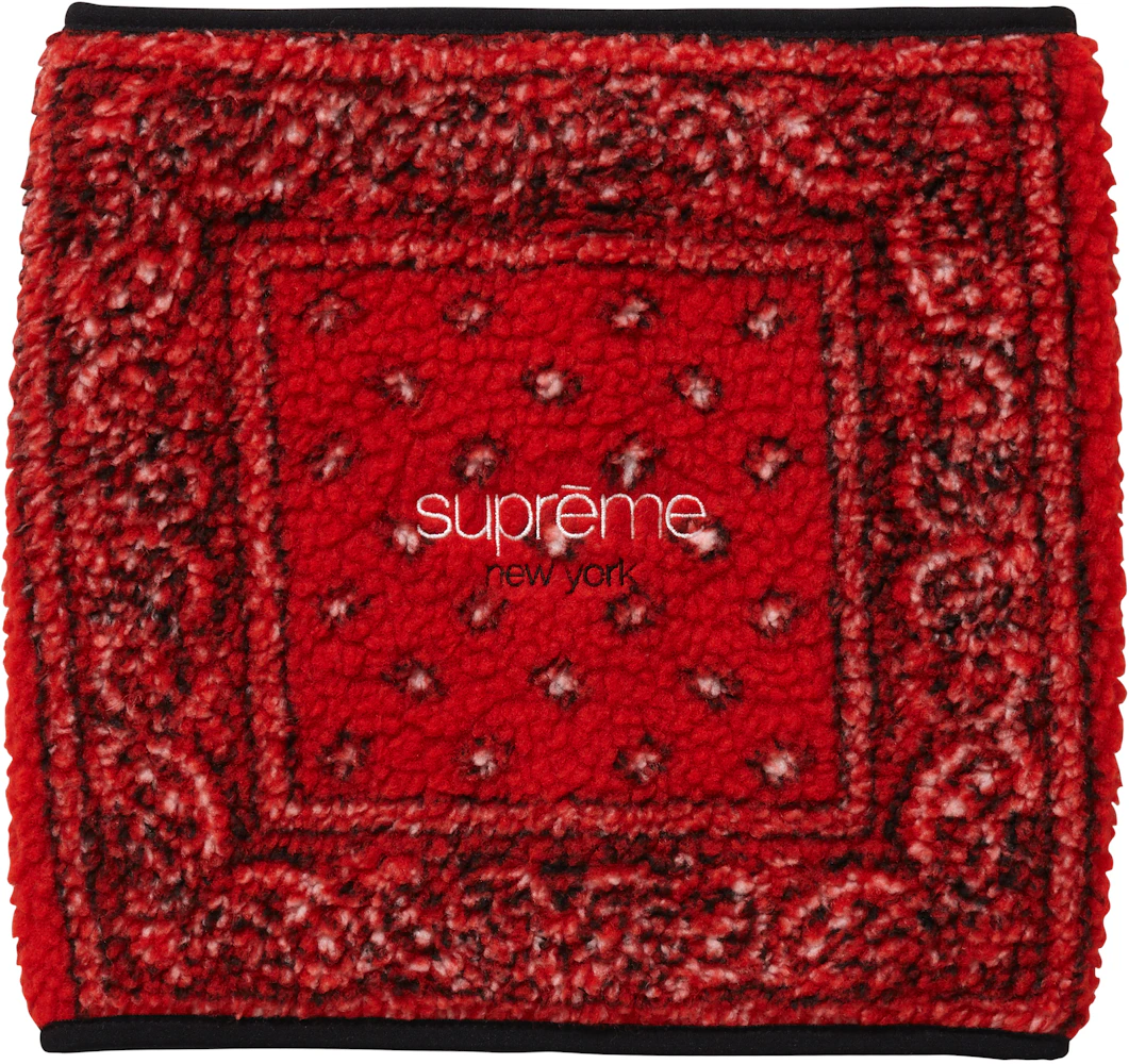 red supreme bandana
