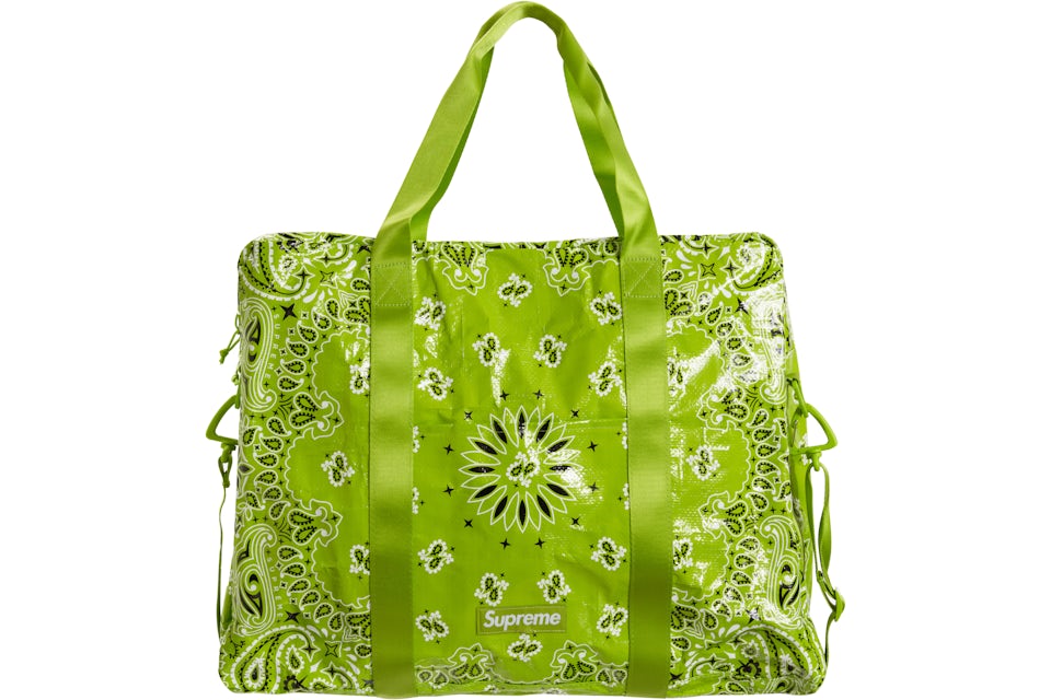 Supreme duffle bag green Clearance