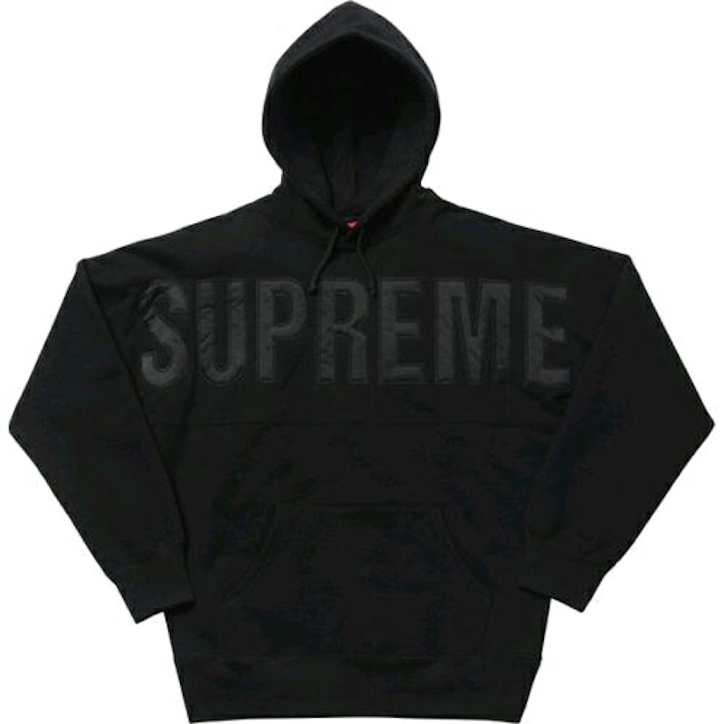 supreme banner hoodie