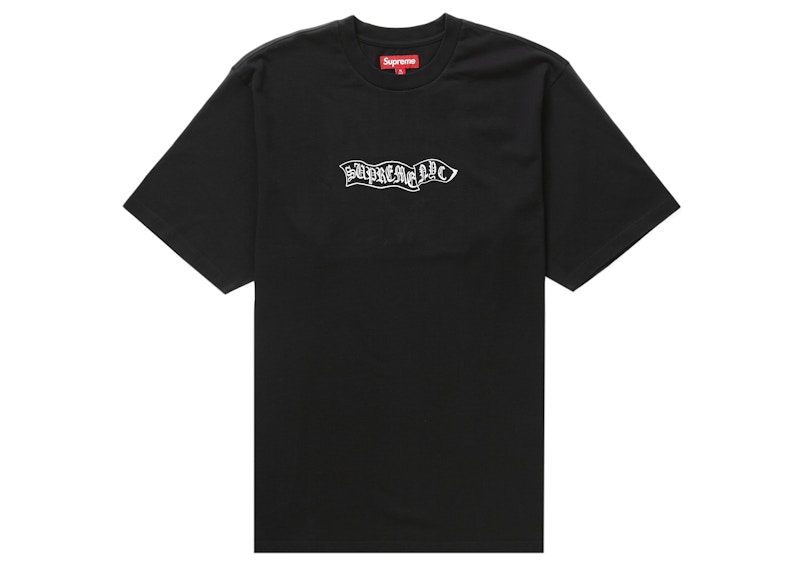 Supreme Banner S/S Top Black メンズ - FW23 - JP