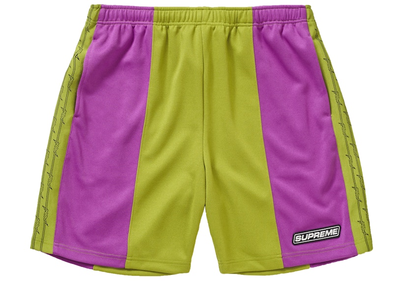 Supreme Barbed Wire Athletic Short Purple Men's - SS19 - US