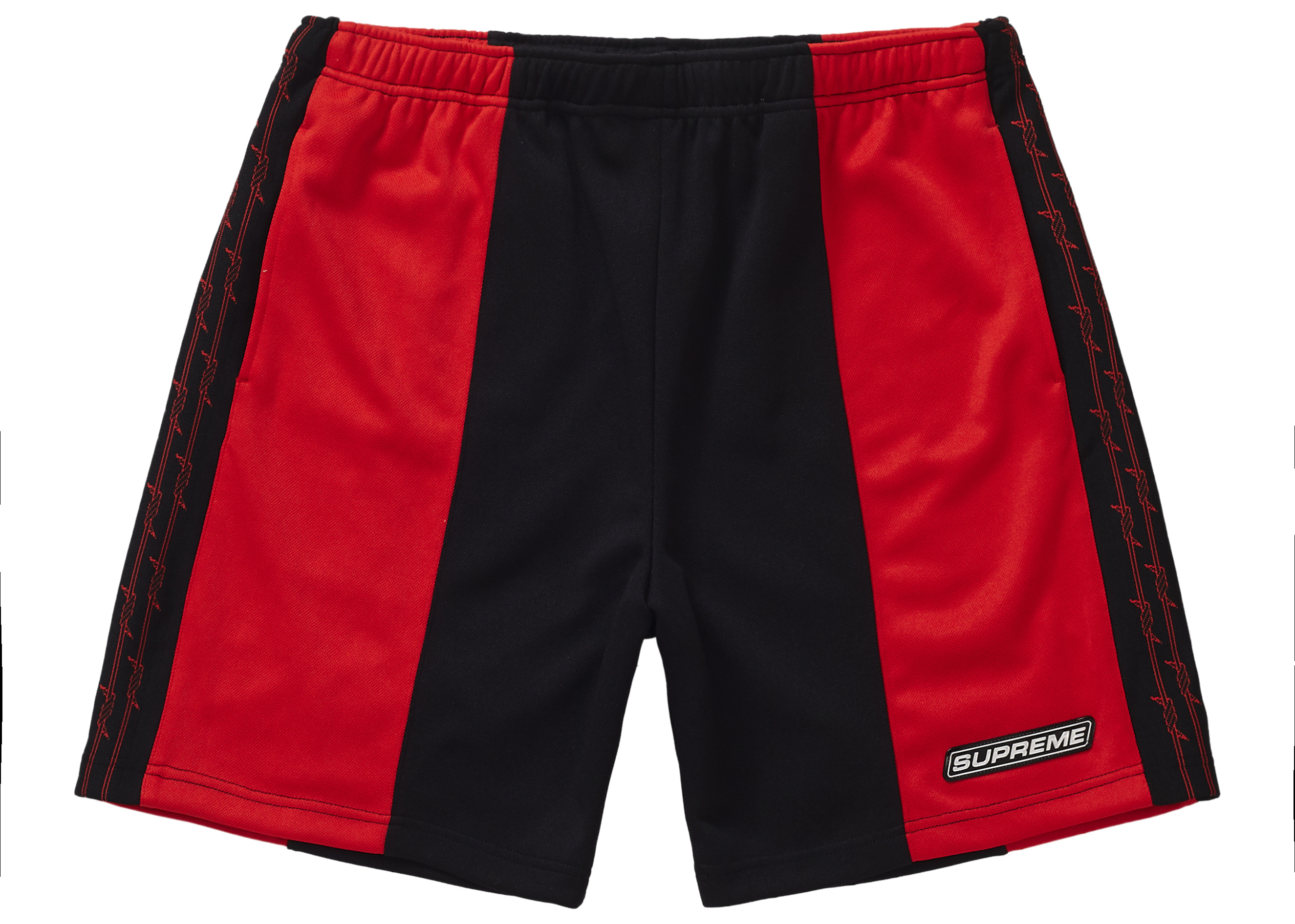 Supreme Barbed Wire Athletic Short Red Men's - SS19 - US