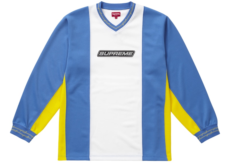 Supreme Barbed Wire Moto Jersey White