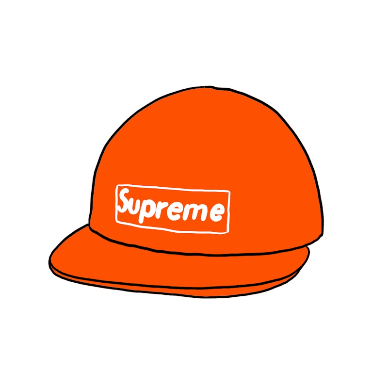 Supreme Barbour Waxed Cotton Camp Cap Orange - SS20 - GB