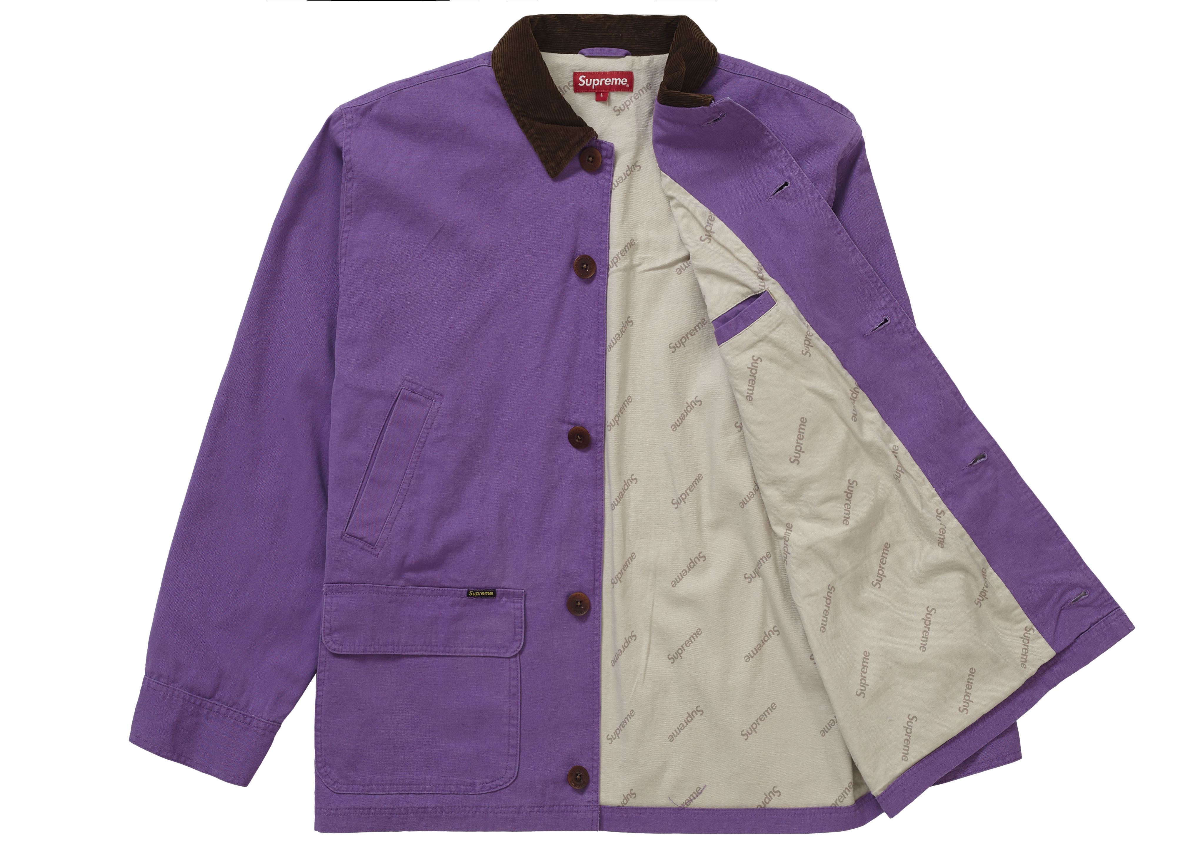 Supreme Barn Coat Purple /M size-