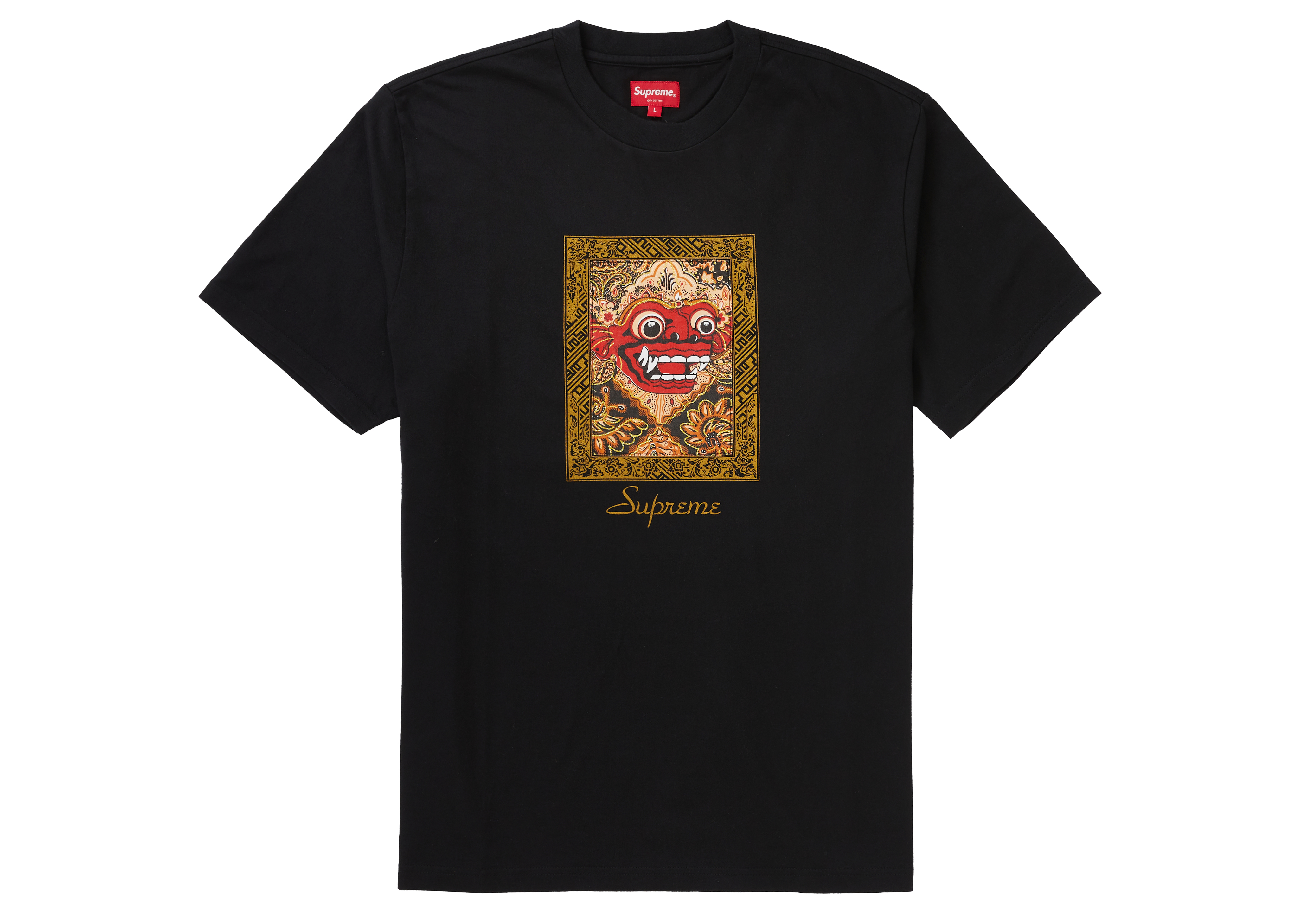 supreme Barong Patch S/S Top XL ブラック