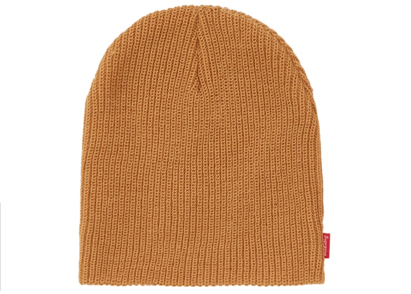 Supreme Basic Beanie (FW19) Tan