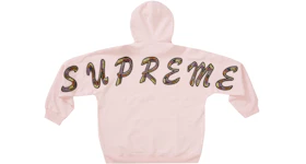 Supreme Beaded Hooded Sweatshirt Light Pink