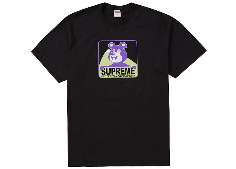 Supreme Bear Tee Black