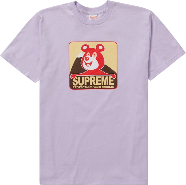 Supreme Bear Tee 'Light Purple
