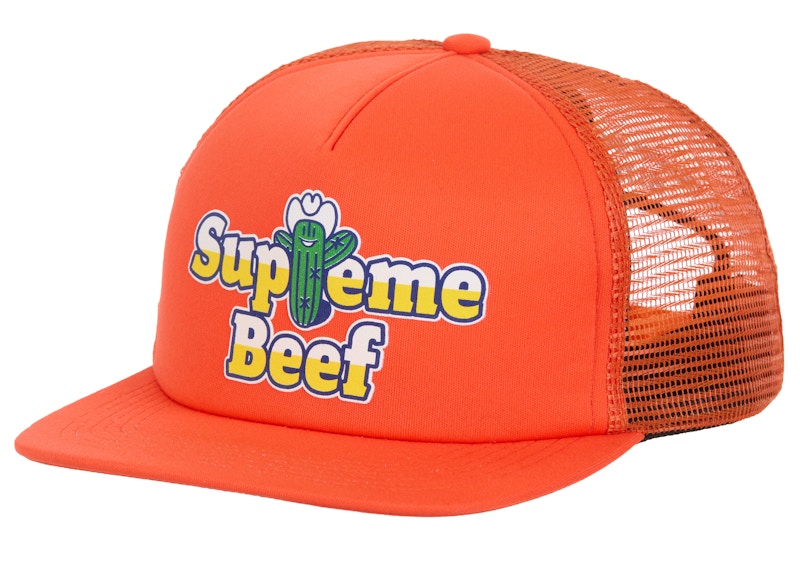 帽子 Supreme Beef Mesh Back 5-Panel Orange Supreme Beef Mesh Back 5-Panel Orange - SS25 - US