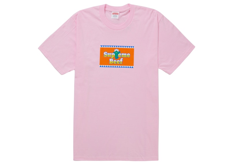 人気ブランドランキング Men's Pink Light Tee Beef Supreme - US - SS25 アイドル