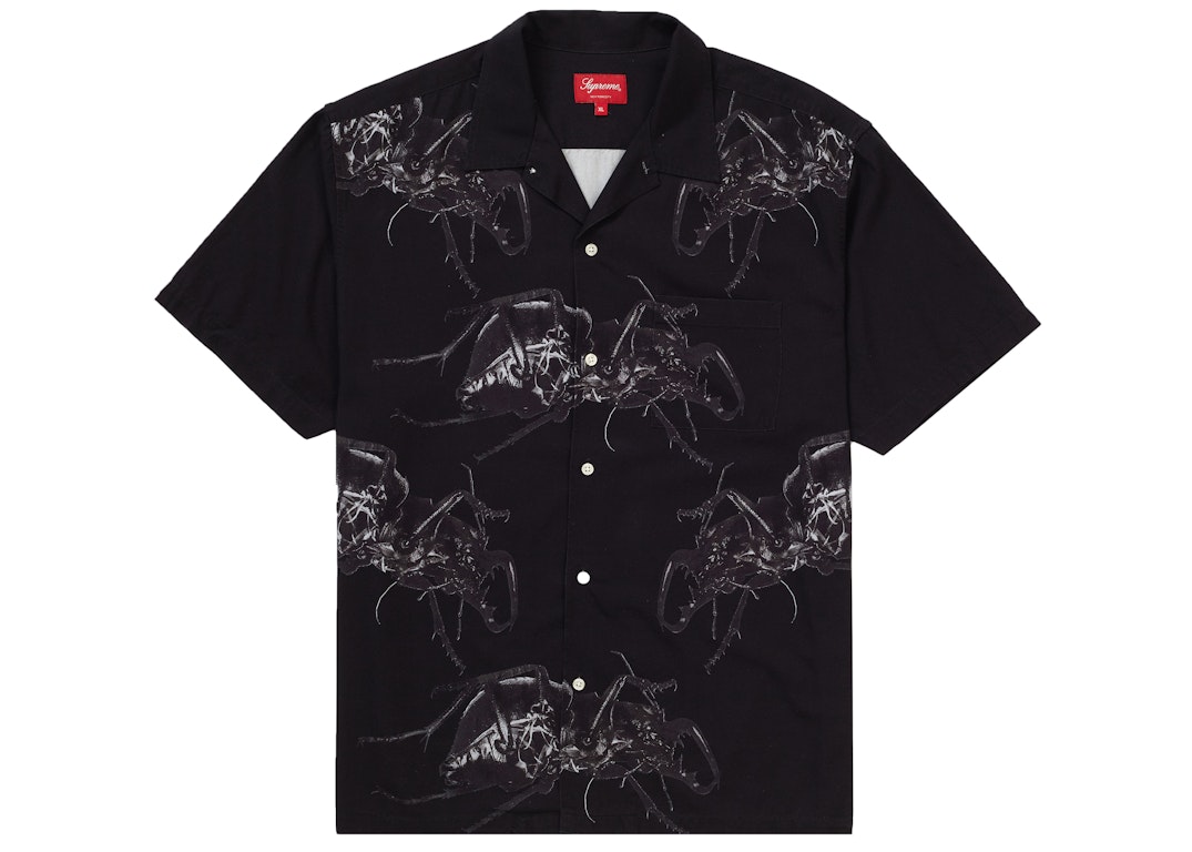 Pre-owned Supreme Beetle S/s Shirt Black
