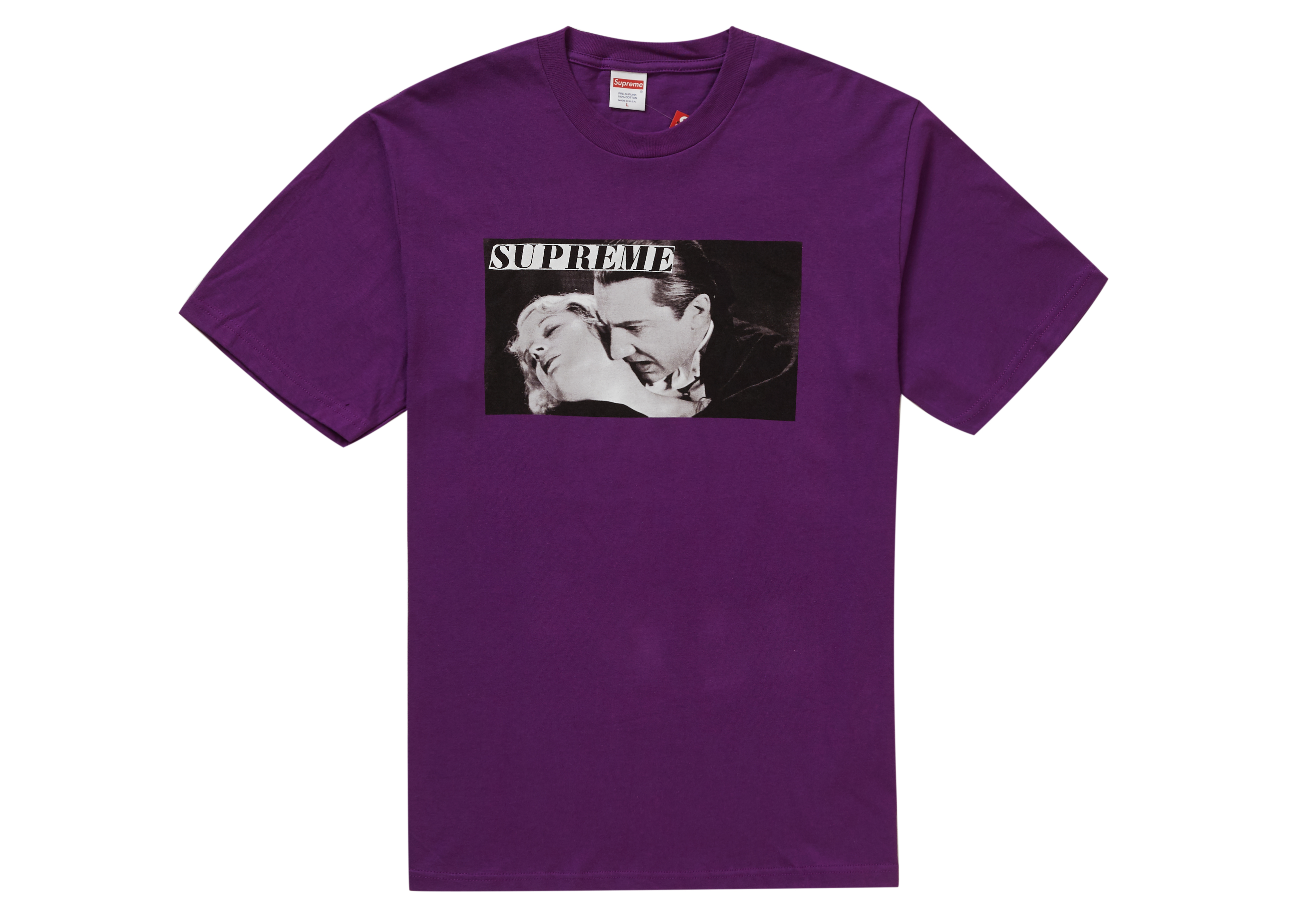 Supreme Bela Lugosi Tee Lサイズ purple 紫