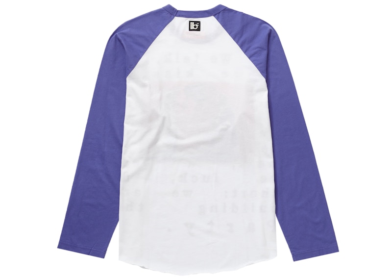 Supreme Bernadette Corporation Raglan L/S Top White Men's - SS23 - US