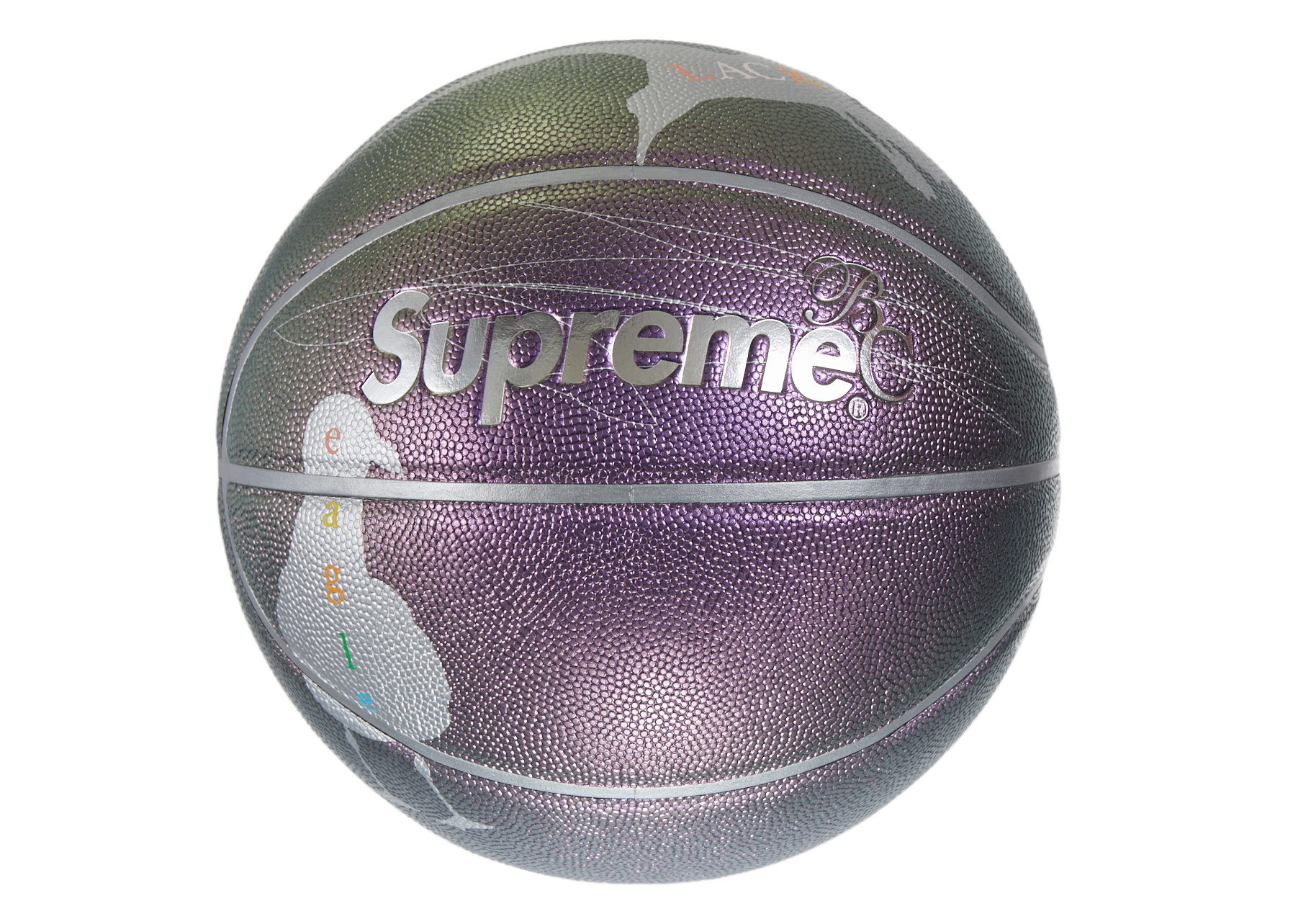 Supreme Bernadette Corporation Spalding Basketball Purple - SS23 - US