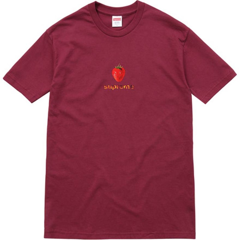 maroon supreme shirt